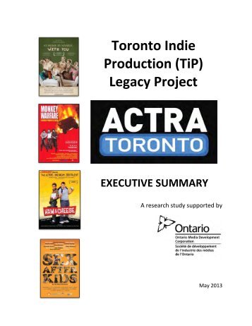 TiP Legacy Research Project - ACTRA Toronto