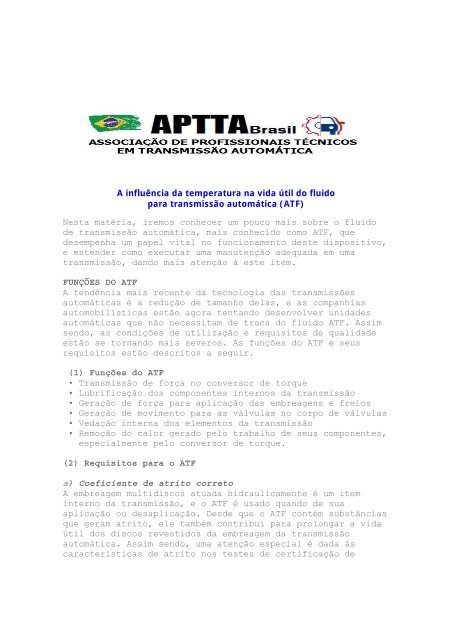 ATF - Aptta Brasil