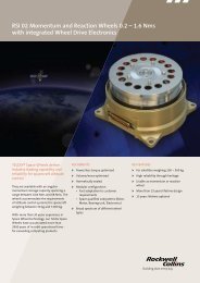 RSI 02 Momentum and Reaction Wheels 0.2 – 1.6 Nms with ...