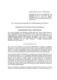 PODER EJECUTIVO DEL ESTADO DE MÃXICO - DirecciÃ³n General ...