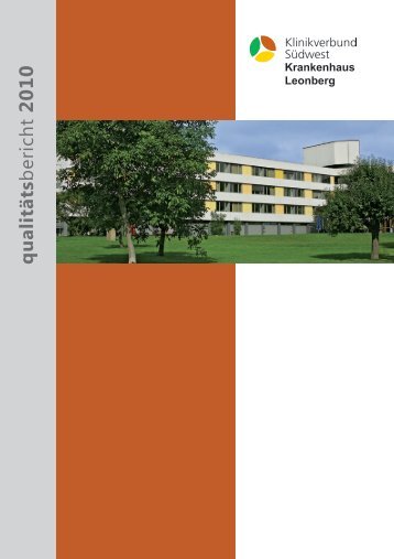 Krankenhaus Leonberg qualitäts - Klinikverbund Südwest GmbH