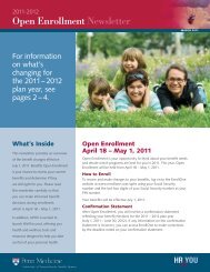 Open Enrollment Newsletter - uphs