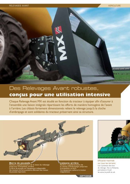 Relevage avant - Jacopin Equipements Agricoles