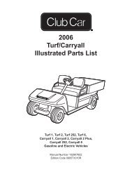 2006 Carryall / Turf (Gas & Electric) - Bennett Golf Cars