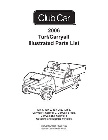 2006 Carryall / Turf (Gas & Electric) - Bennett Golf Cars
