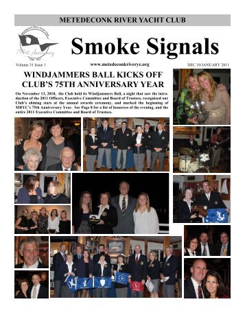 Smoke Signals - Metedeconk River Yacht Club