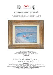 KATALOG 97.AUKCE Ě VOSTRAV - Antikvity Art Aukce