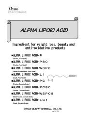 ALPHA LIPOIC ACID