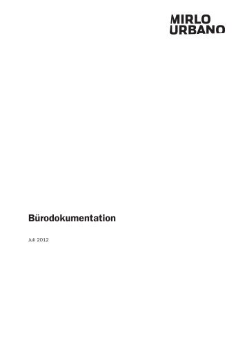 PDF Bürodokumentation - mirlo urbano