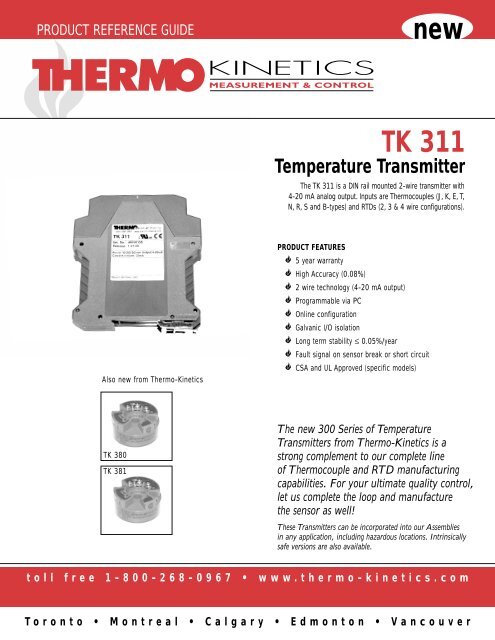 TK 311 new - Thermo-Kinetics