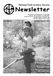 Newsletter - National Field Archery Society