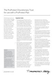 Case Study 2 â example completed trust form - PruProtect