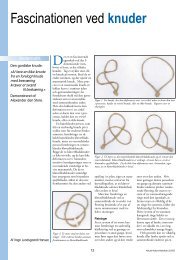 Fascinationen ved knuder. (The fascination of knots)