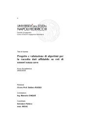 download tesi - MobiLab - UniversitÃ  degli Studi di  Napoli Federico II