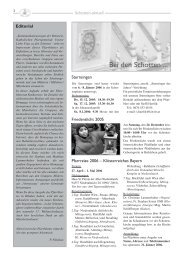 Ausgabe Nr. 13, Advent 2005 - Schottenpfarre