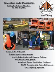 to Download our Full Line Products Catalog - Air Systems International