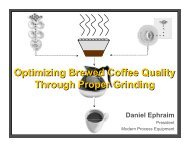 Optimizing Brewed Coffee Quality Through Proper Grinding