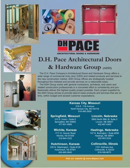 Annual Report 01 - DH Pace Company