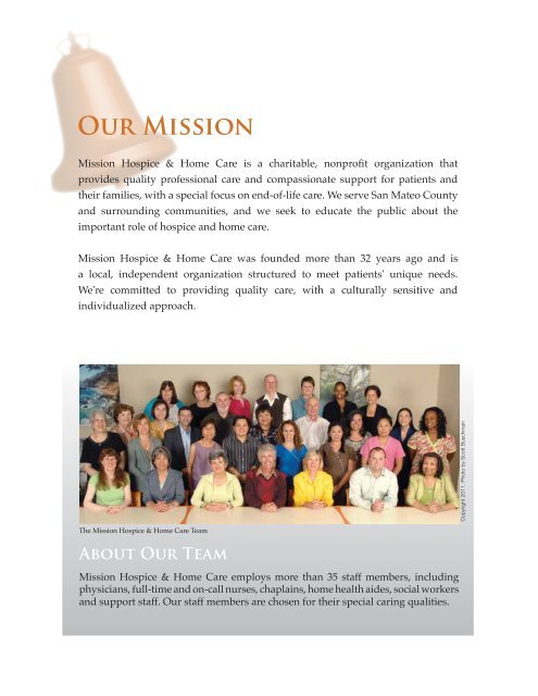 Community Report 2010 - Mission Hospice, Inc.