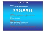 Apresentação da CID-9-MC