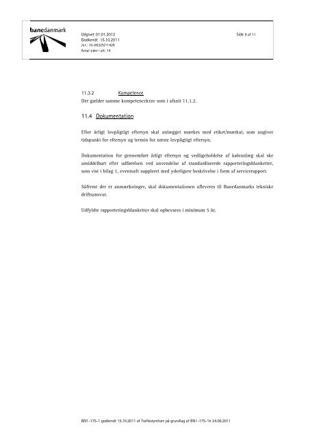 Banenorm BN1-175-1 - Banedanmark