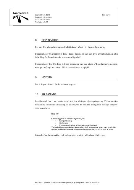 Banenorm BN1-175-1 - Banedanmark