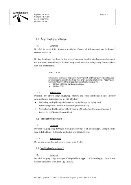 Banenorm BN1-175-1 - Banedanmark