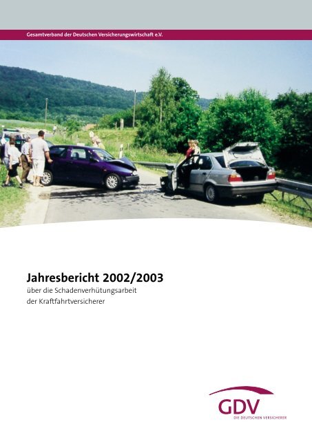 Jahresbericht 2002/2003 - Unfallforschung der Versicherer
