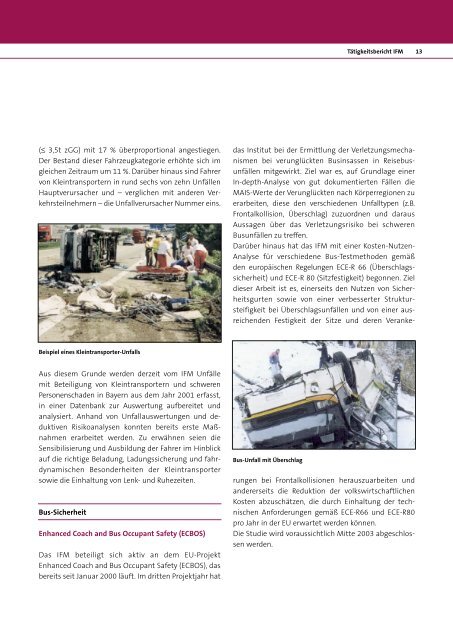 Jahresbericht 2002/2003 - Unfallforschung der Versicherer