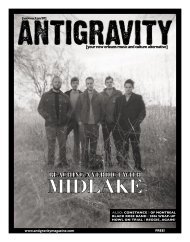 January 2007 (PDF) - Antigravity Magazine