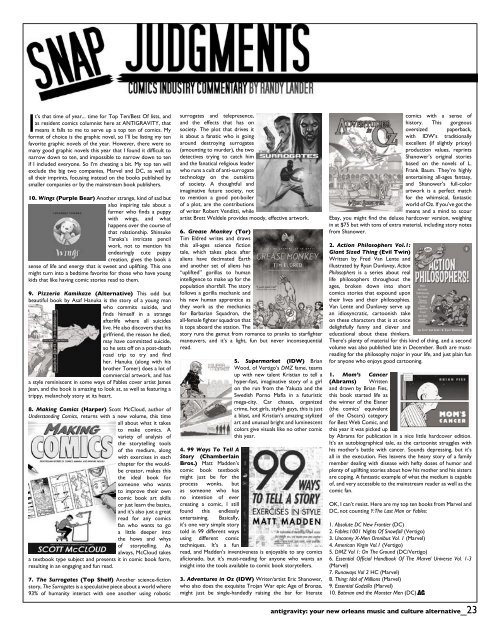 January 2007 (PDF) - Antigravity Magazine