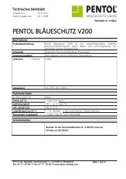 Blaeueschutz V200 Farblos 216802 deutsch - FEYCO COATINGS