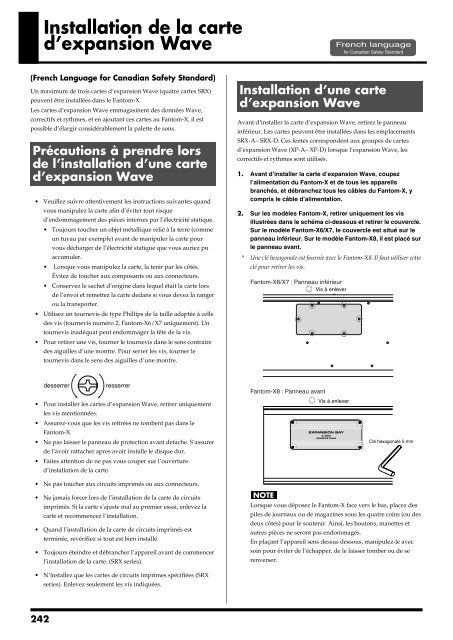 Owner's Manual - Roland