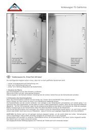 Toilettenwanne VW-T5 California, Porta Potti 335 Qube - Brandrup