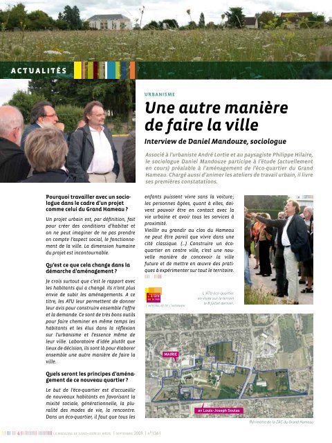 "Regards" septembre 2009 (pdf - 7,68 Mo) - Ville de Saint Jean de ...