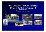 Future Ticketing Strategy for Public Transport - NFC Research Lab