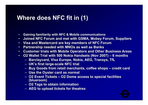 Future Ticketing Strategy for Public Transport - NFC Research Lab