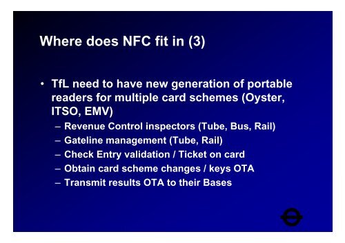 Future Ticketing Strategy for Public Transport - NFC Research Lab