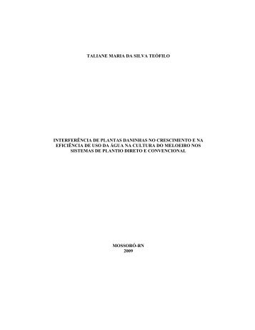 MARIA JOSÉ TÔRRES CÂMARA - Ufersa