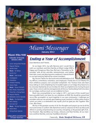 Miami Messenger - November