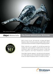 Objet Materials - Objective 3D
