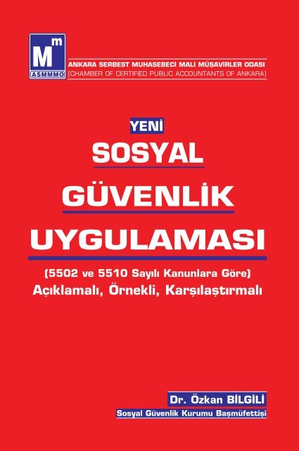 5502 ve 5510 SayÄ±lÄ± Kanunlara GÃ¶re - asmmmo