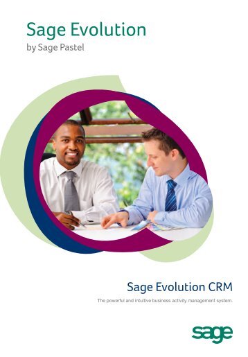 Sage Evolution CRM Brochure - Sage Pastel