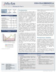 Informe Embonor 2013 - Coca-Cola Embonor SA