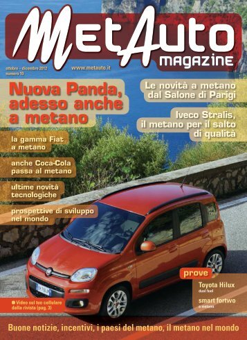 Nuova Panda, adesso anche a metano - Metauto Magazine
