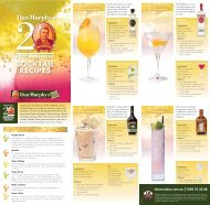 COCKTAIL RECIPES - Dan Murphy's