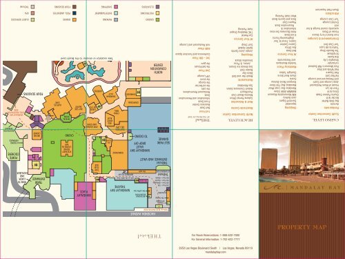 mandalay bay restaurants map