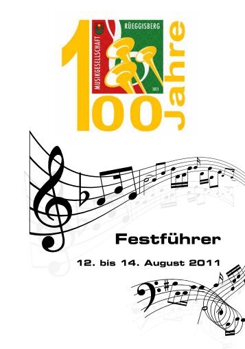 19 100 Jahre MGR - Musikgesellschaft Rüeggisberg