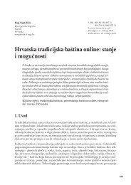 Hrvatska tradicijska baÅ¡tina online - Muzej grada Zagreba