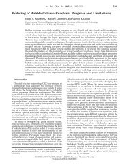 Modeling of Bubble Column Reactors: Progress and Limitations